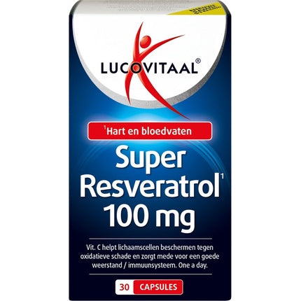 Supliment Lucovitaal Super Resveratrol 100 mg, 30 capsule