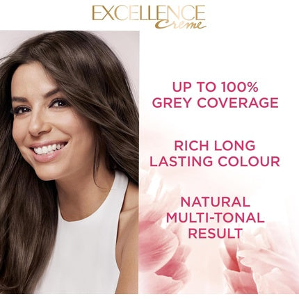 Vopsea de păr, L'Oréal Paris, Excellence Creme, blond auriu natural