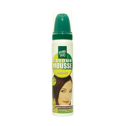 Hennaplus Colour Mousse, Burgundy, 158 g