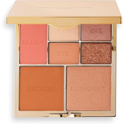 Paletă machiaj Revolution Beauty True Love, Blush & Farduri