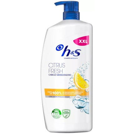 Șampon Antidandruff Citrus Fresh, Head & Shoulders, pentru păr gras, 1000 ml