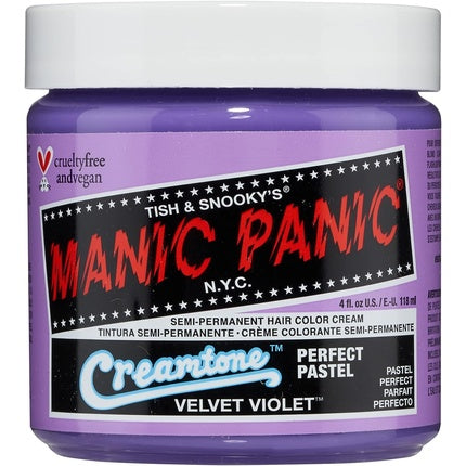 Vopsea de păr, Manic Panic, Velvet Violet, 118 ml