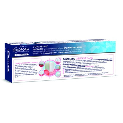 Dentifriciu Emoform Gengive Sănătoase, 100ml, cu săruri de sodiu și esetidină