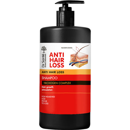 Șampon Anti-Cădere Dr. Santé, 1000 ml, cu Pompă
