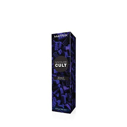 Vopsea de păr Matrix Socolor Cult Demi Admiral Navy, 90 ml, albastru închis