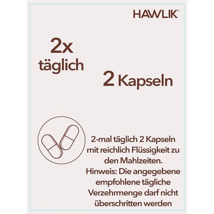 Supliment alimentar, Hawlik, Agaricus cu vitamina C, 60 capsule