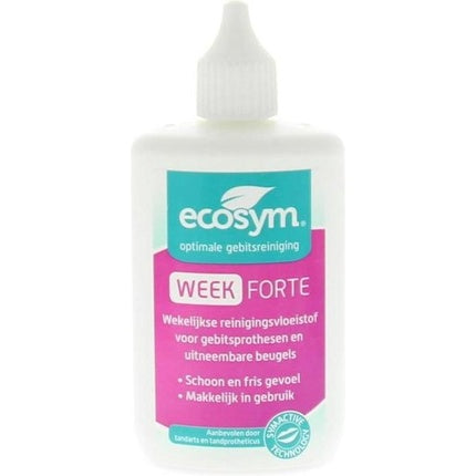Ecosym Weekbehandeling Forte, lichid de curățare pentru proteze dentare, 119g
