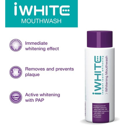 Apa de gură, iWhite, Daily Care 500ml, Fără alcool