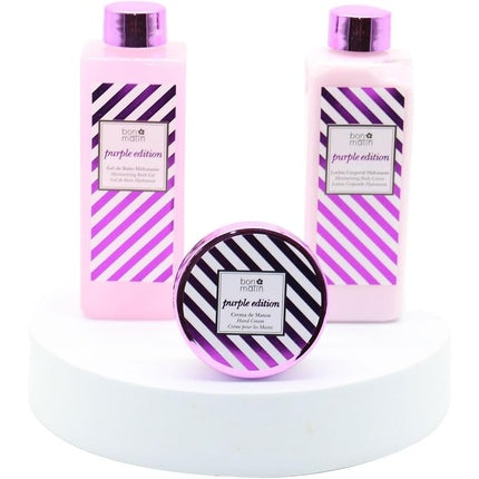 Set cadou, Bon Matin, Purple Edition, design pantof