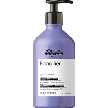 Balsam L'Oréal Professionnel Serie Expert Blondifier pentru Păr Blond sau Degradat 500ml