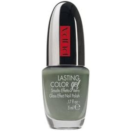 Smalt unghii gel Lasting Color Gel Glass Effect, Verde