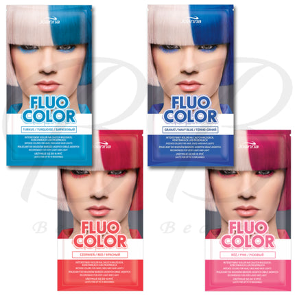 Șampon Culoare Semi-Permanentă, Joana, Fluo, albastru