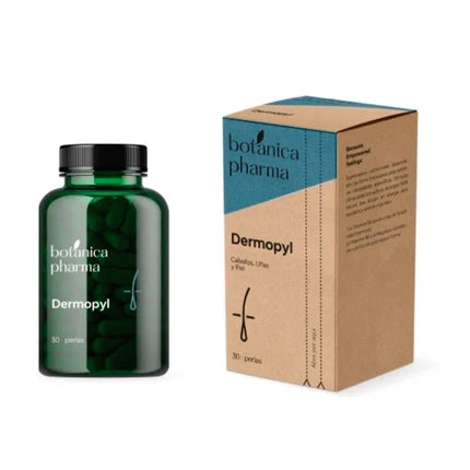 Supliment Nutrițional Botnicapharma Dermopyl pentru Păr, Unghii și Piele - 30 Perle
