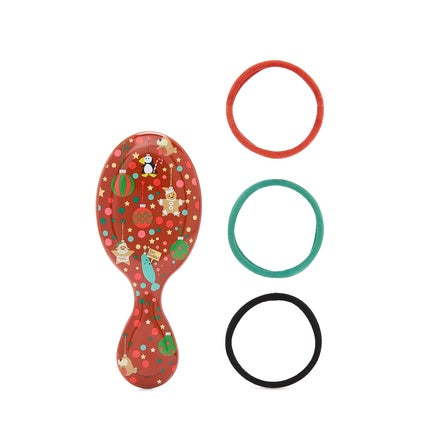 Perie păr Wet Brush Mini Detangler Elf Kit cu perițe ultrasoft Intelliflex