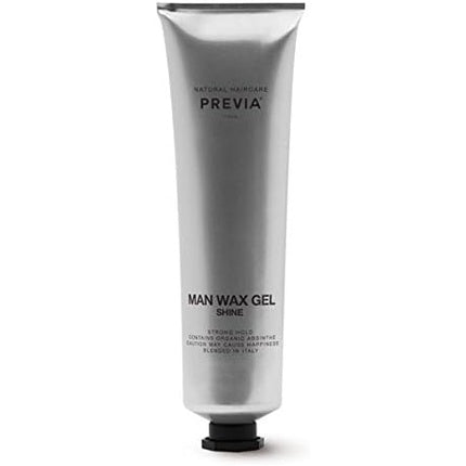 Previa Man Wax Gel Shine Strong Hold cu Absint Organic, 100ml
