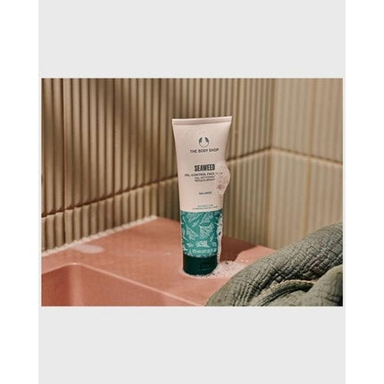 Gel de curățare facială, The Body Shop, Seaweed, 125ml, verde