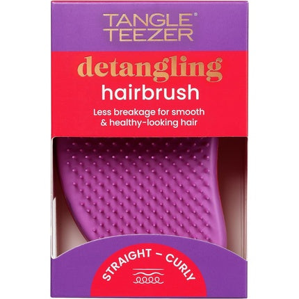 Perie Descurcare Tangle Teezer Original, Design Palm-Friendly, Visiniu și Violet