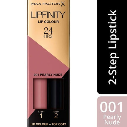 Ruj Max Factor Lipfinity Pearly Nude, durabil