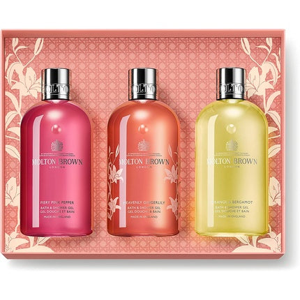 Set cadou gel de duș, Molton Brown, floral și citric