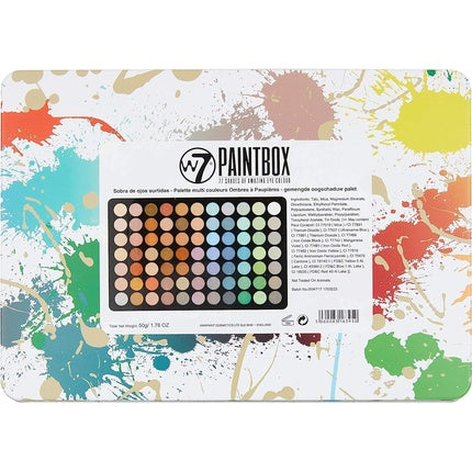 Fard de Pleoape, W7, Paintbox, 77 Culori