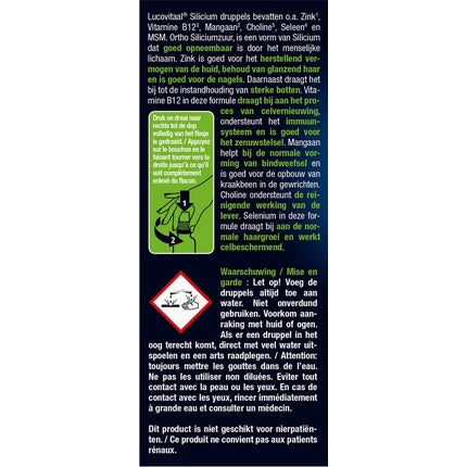 Supliment Minerale Lucovitaal, Siliciu, 30 ml