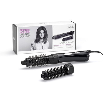 Perie rotativă, Babyliss, Airstyler Shape & Smooth AS82E