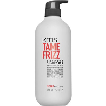 Condicionator KMS Tame Frizz pentru Păr Gros, 880 g, Alb, cu Pompa