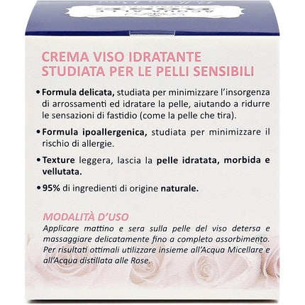 Cremă hidratantă Neutro Roberts, apă de trandafiri, 50ml
