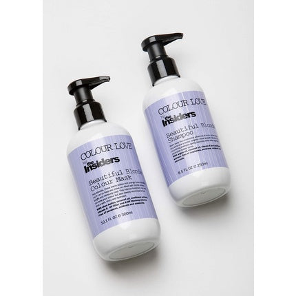 Mască de păr The Insiders Beautiful Blonde Color Mask, anti-gălbuie, 300ml