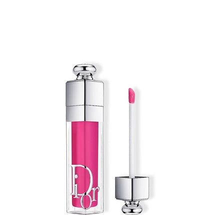 Gloss buze Dior Addict Lip Maximizer 007 Raspberry, roz intens, finisaj lucios