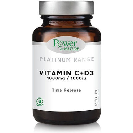 Vitamina C D3 1000mg, Power Health Platinum Range, 30 capsule