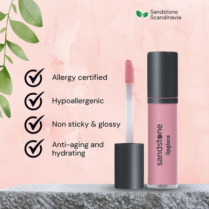 Gloss de buze, Sandstone Scandinavia, Lipglace, roz