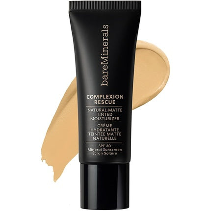 Cremă cu efect de fond de ten, bareMinerals Complexion Rescue, mată, SPF30, 35ml, Buttercream