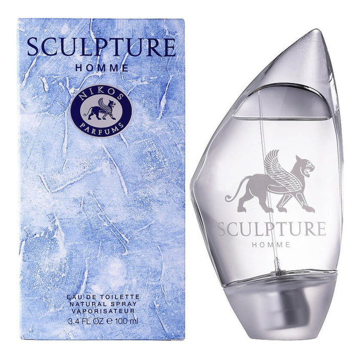 Apă de toaletă Nikos Sculpture Homme, pentru bărbați, 100 ml