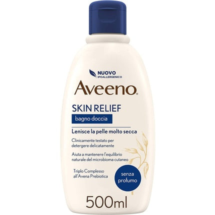Gel de duș, Aveeno, Skin Relief, 500ml
