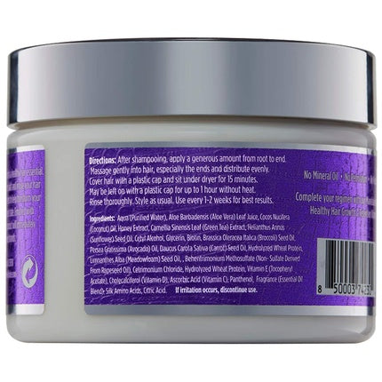 The Mane Choice Alpha Green Tea & Carrot Mask Tratament, 340 g, Violet