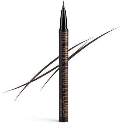 Eyeliner lichid, Inglot, One Move, maro, mat
