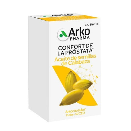 Arkopharma Arkocapsules Ulei de Semințe de Dovleac, 50 Capsule