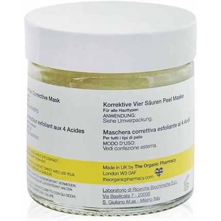 Masca corectiva, The Organic Pharmacy, Four Acid Peel, 60ml