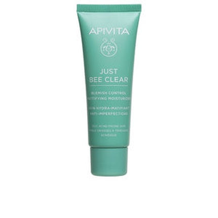 Gel-cremă hidratant matifiant Apivita Just Bee Clear pentru piele uleioasă, 40 ml