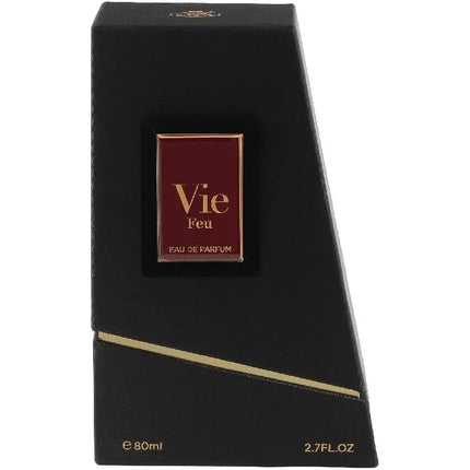 Perfum Fragrance World Vie Feu 80ml pentru bărbați - Apă de parfum cu aromă citrică