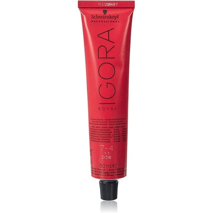 Vopsea de par, Schwarzkopf, IR 7-4, Blond Mediu Bej, 60ml