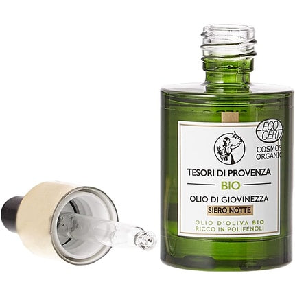 Ser anti-aging Tesori Di Provenza, Olio di Giovinezza, 30ml, verde