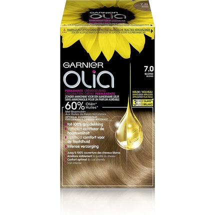 Vopsea păr, Garnier, Olia 7.0, blond
