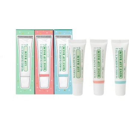 Balsam pentru buze Mario Badescu - Set Trio 3 buc
