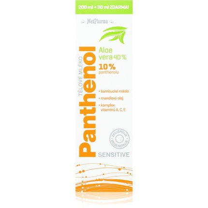 Lichid Hidratant pentru Corp Medpharma Panthenol Sensitive Intensive, 230 ml