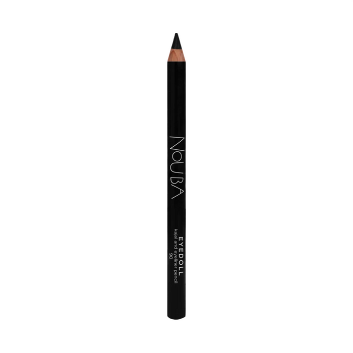 Creion de ochi kajal Nouba Eyedoll Precision, nuanța 90 Black, 1,1 g
