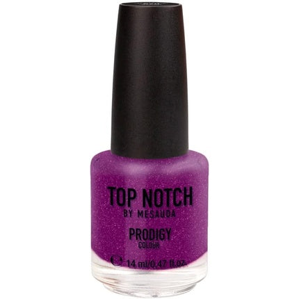 Smalt pentru unghii Mesauda Top Notch Prodigy 270 Sognefjord, violet cu sclipici, 14ml