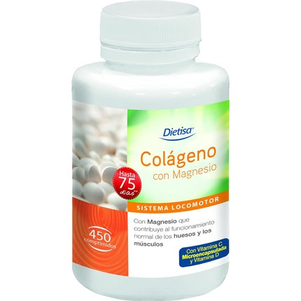 Supliment Dietisa, Colagen cu Magneziu, 450 Tablete