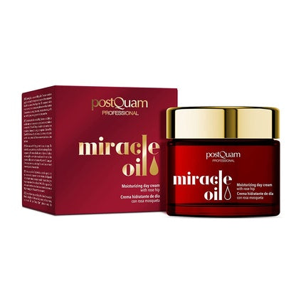 Crema de zi pentru față, PostQuam Professional Miracle Oil, ulei de măceșe, 50ml
